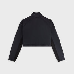 Kith Women Reiko Fleece Cropped Jacket - Black