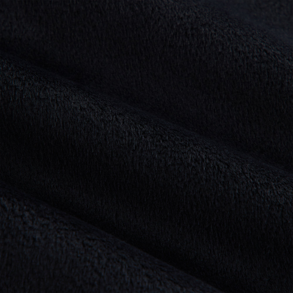 Kith Women Reiko Fleece Cropped Jacket - Black