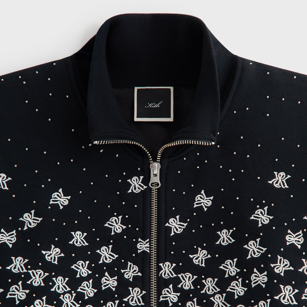 Kith Women Cropped Wyler Falling Crest Jacket - Black