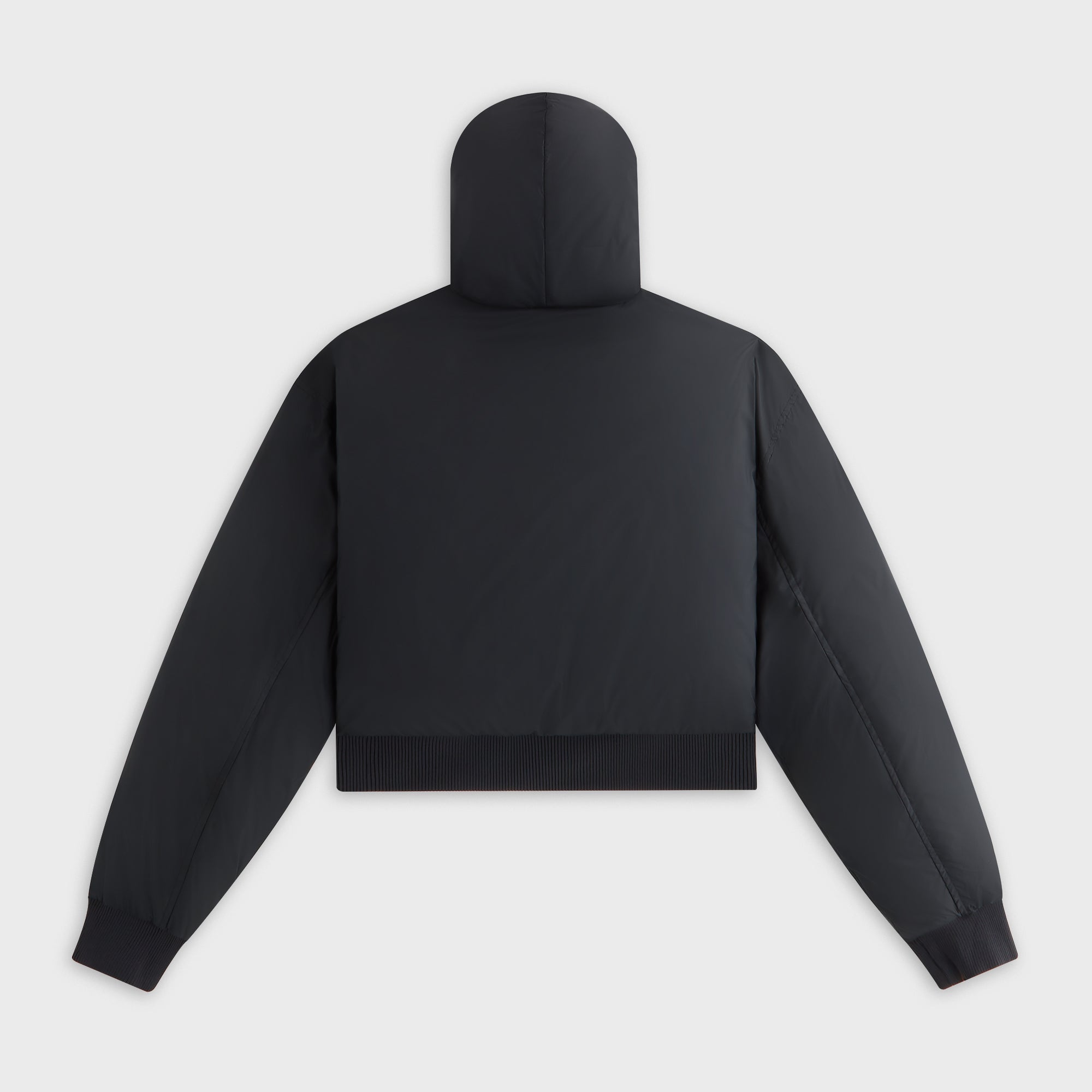 Kith Women Bex Cropped Nylon Puffer - Black