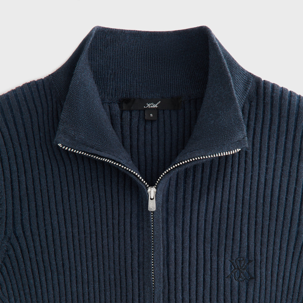 Kith Women Ina Sweater Track Zip - Resolve