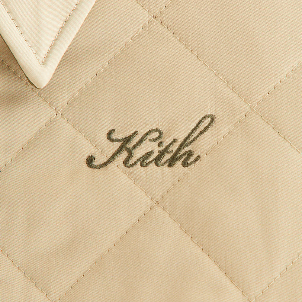 Kith Women Reversible Landry IV Cropped Satin Bomber Jacket - Canopy