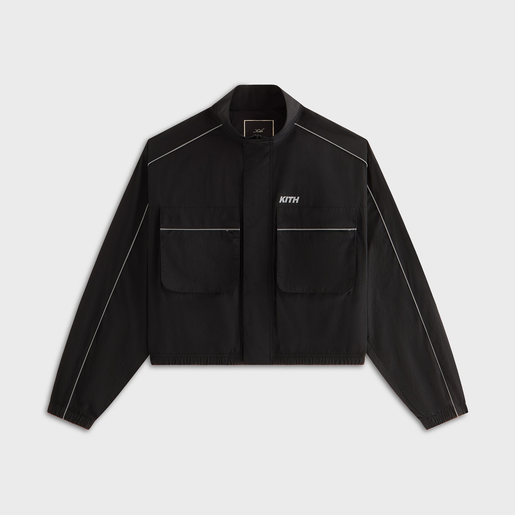 Kith Women Lowen Nylon Track Jacket - Black