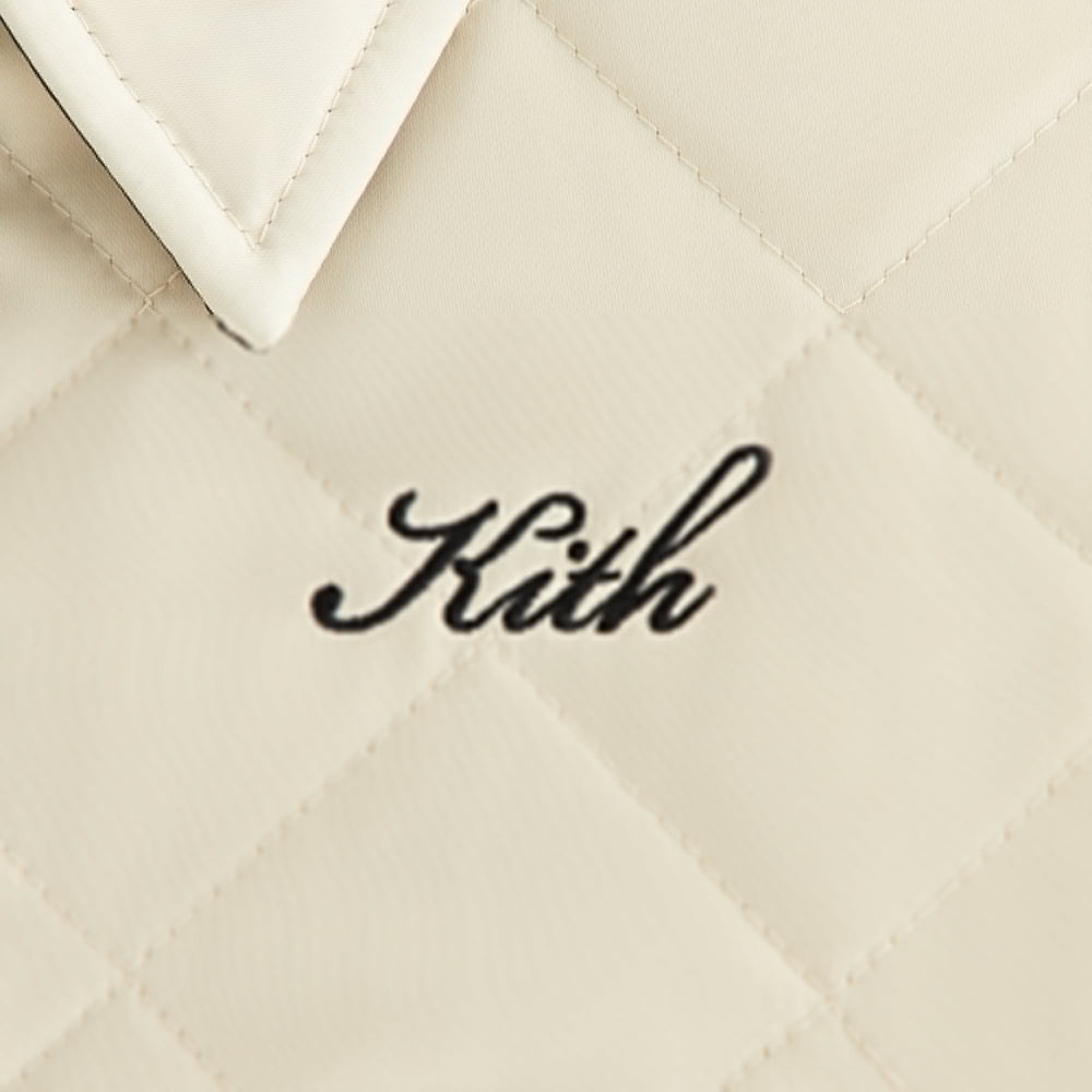 Kith Women Reversible Landry IV Cropped Bomber Jacket - Black