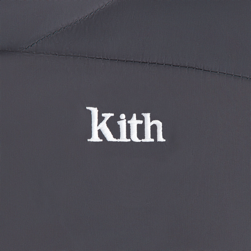 Kith Women Corey Hooded Nylon Puffer - Black