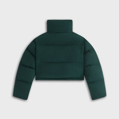 Kith Women Shae Cropped Denim Puffer - Stadium