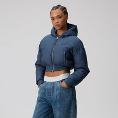 Kith Women Bex Cropped Nylon Puffer - Resolve