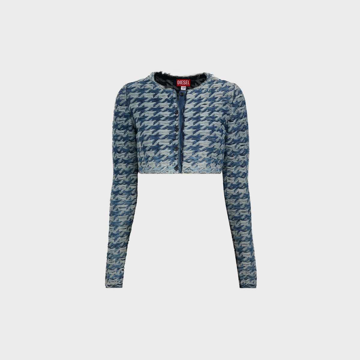 Diesel M-Hella Knitted Cardigan - Blue