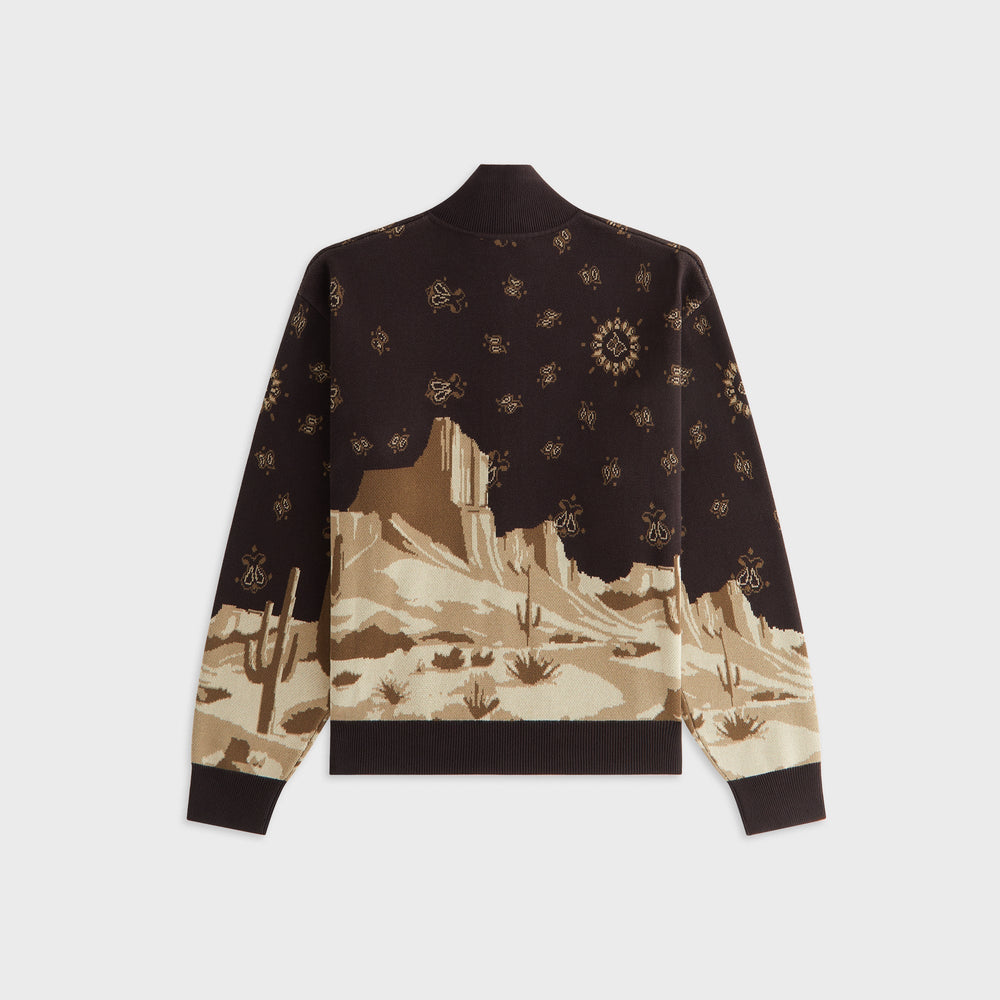 Kith Women Oversized Wyler Desert Full Zip Sweater - Incognito