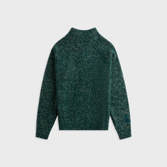 ERL Slit Neck Alpaca Sweater Knit - Dark Green