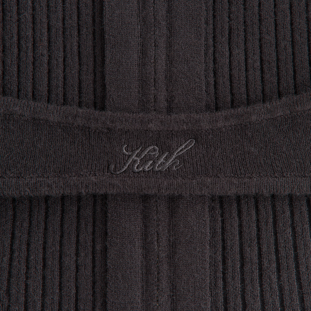 Kith Women Mina Backless Sweater Hoodie - Hematite
