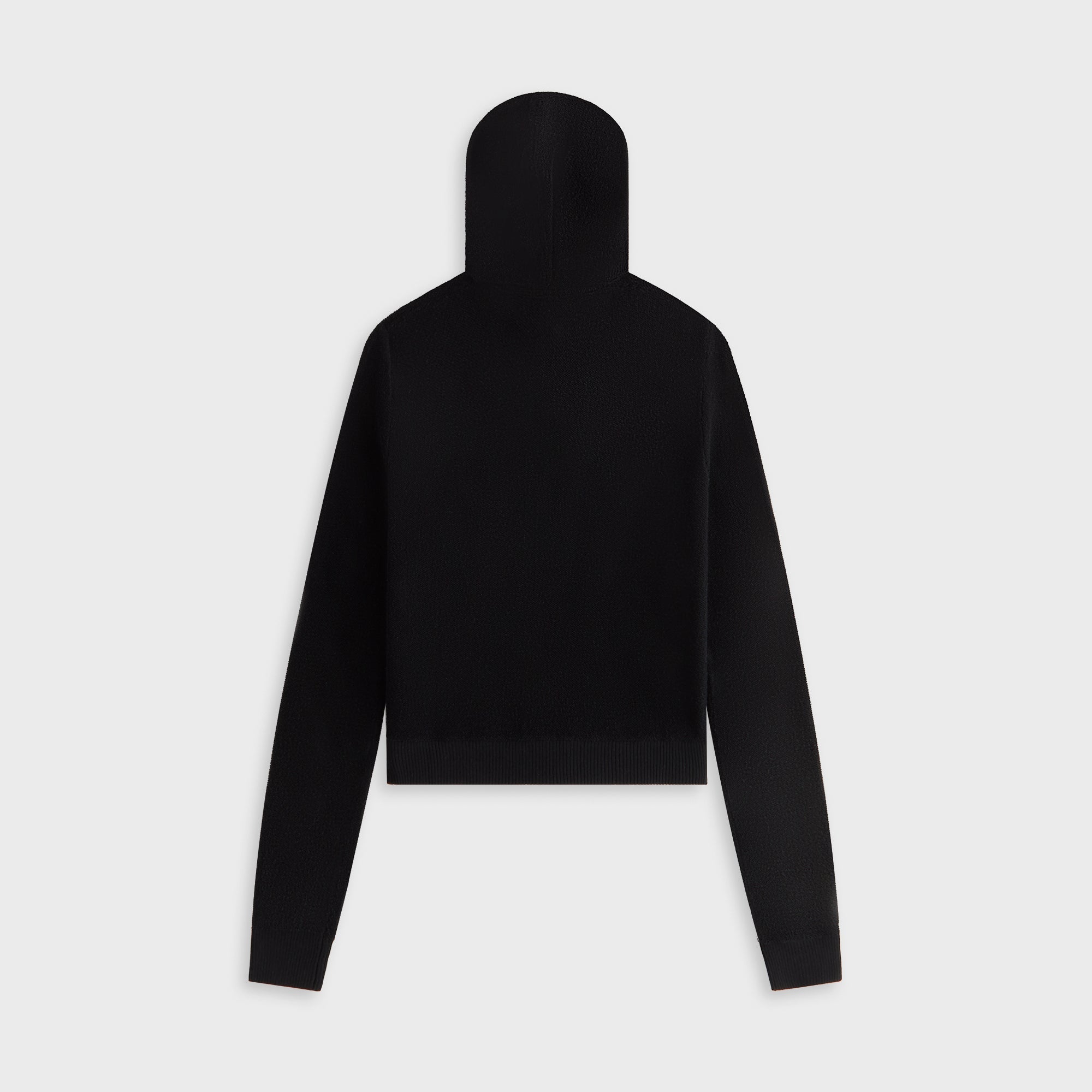 Kith Women Adley Shrunken Sweater Hoodie - Black