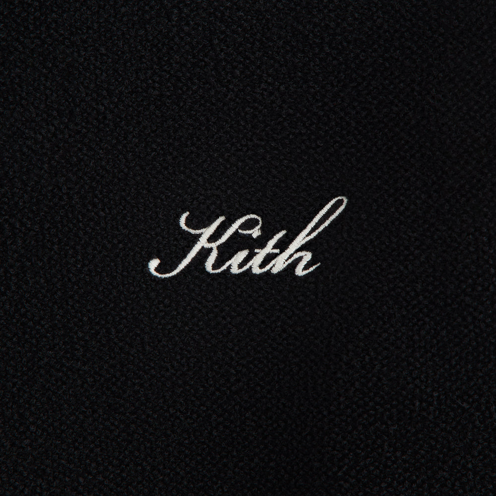 Kith Women Adley Shrunken Sweater Hoodie - Black