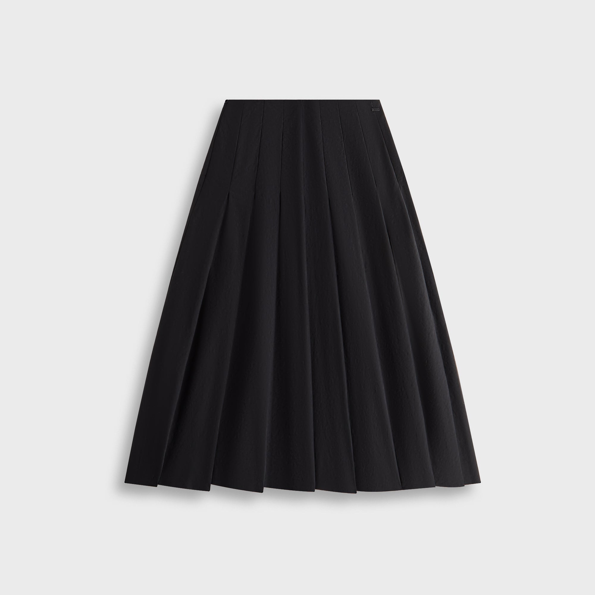 Kith Women Nadira Nylon Pleated Skirt - Black