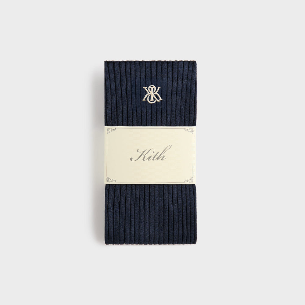 Kith Women Crest Logo Leg Warmer - Nocturnal