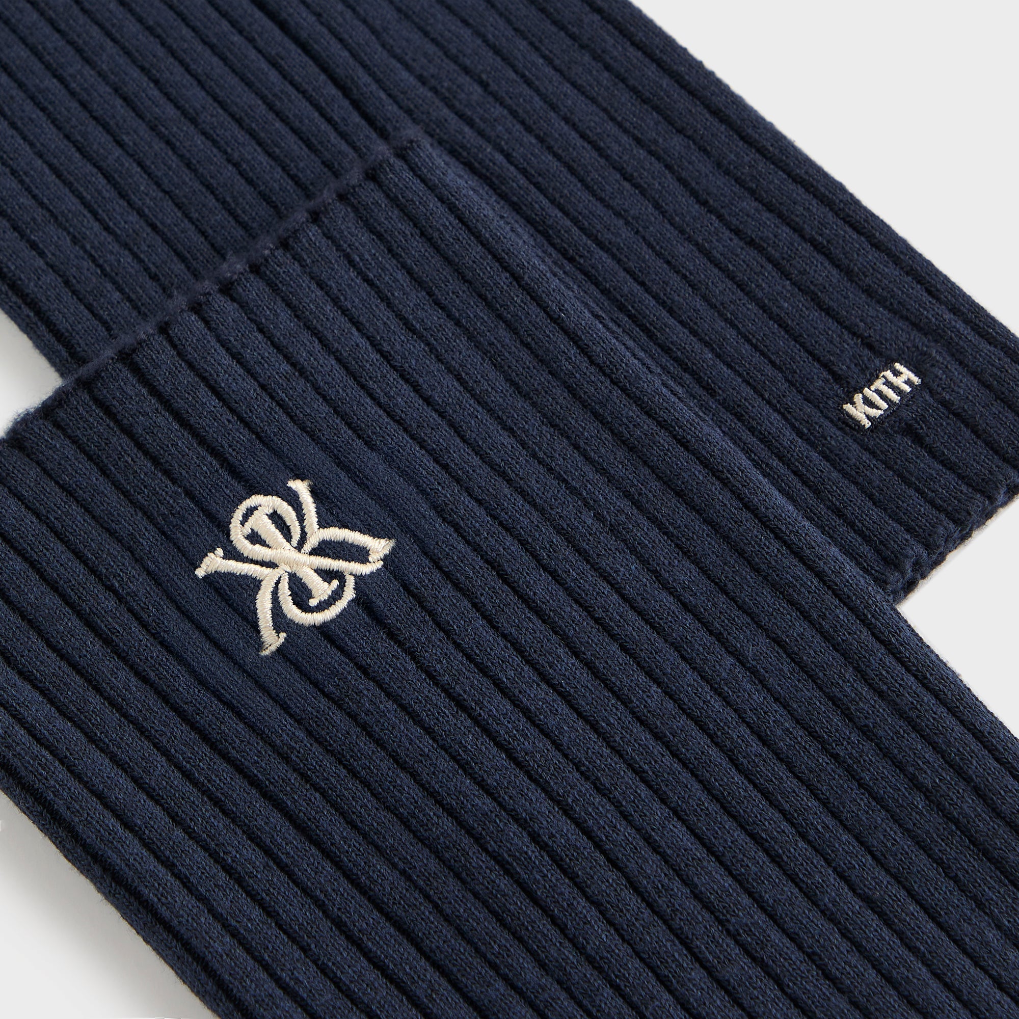 Kith Women Crest Logo Leg Warmer - Nocturnal