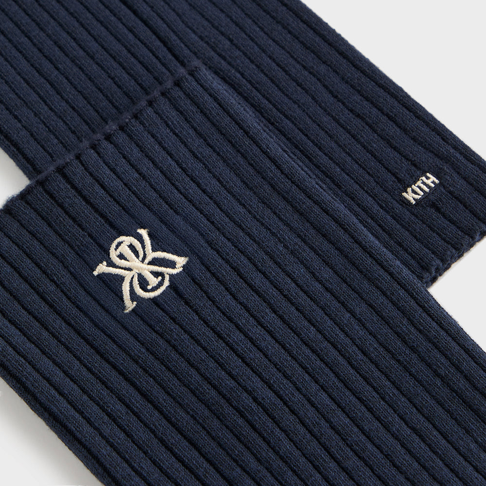 Kith Women Crest Logo Leg Warmer - Nocturnal