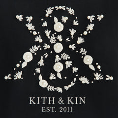 Kith Women Ashwin Pearl Crest Crewneck - Black