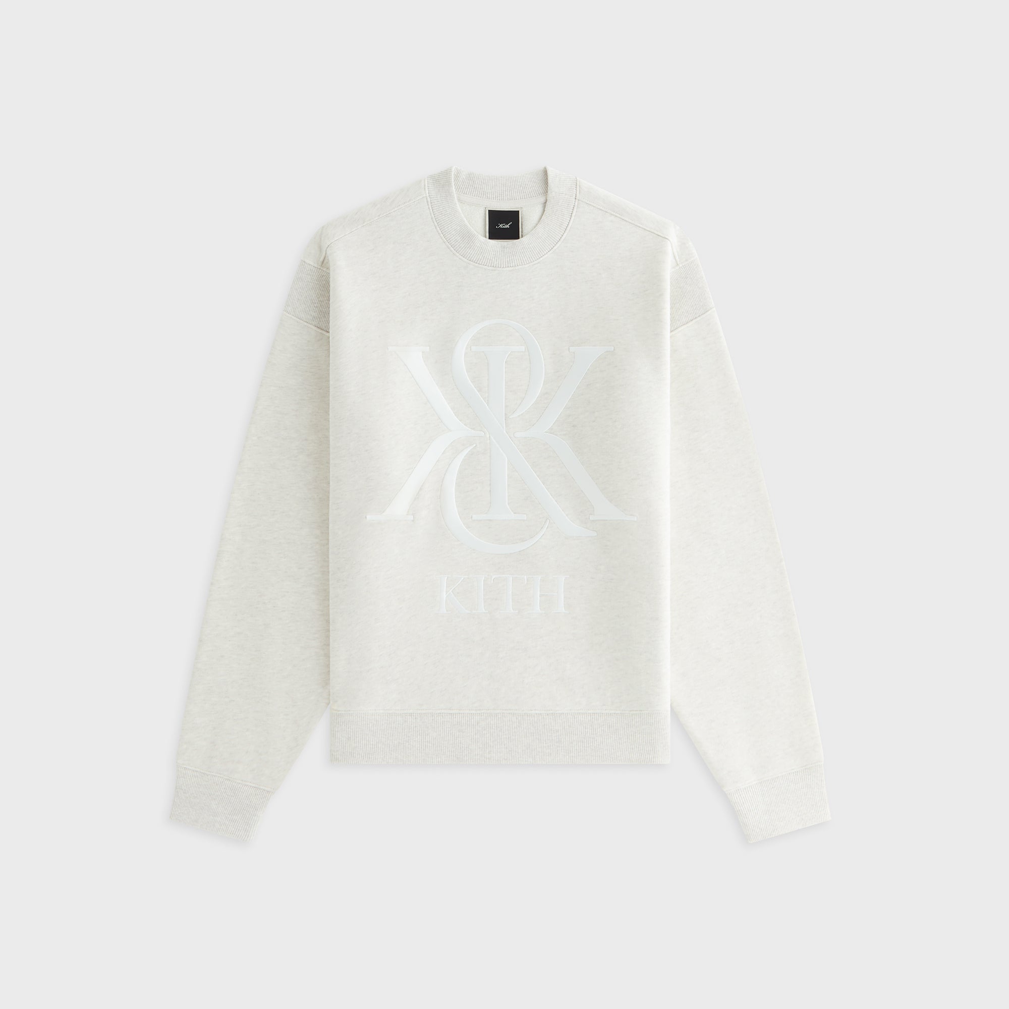 Kith Women Asher III Crest Crewneck - Sandy Heather
