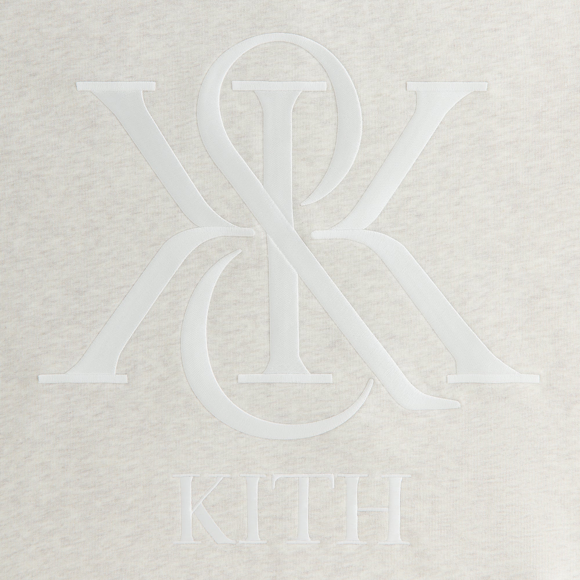 Kith Women Asher III Crest Crewneck - Sandy Heather
