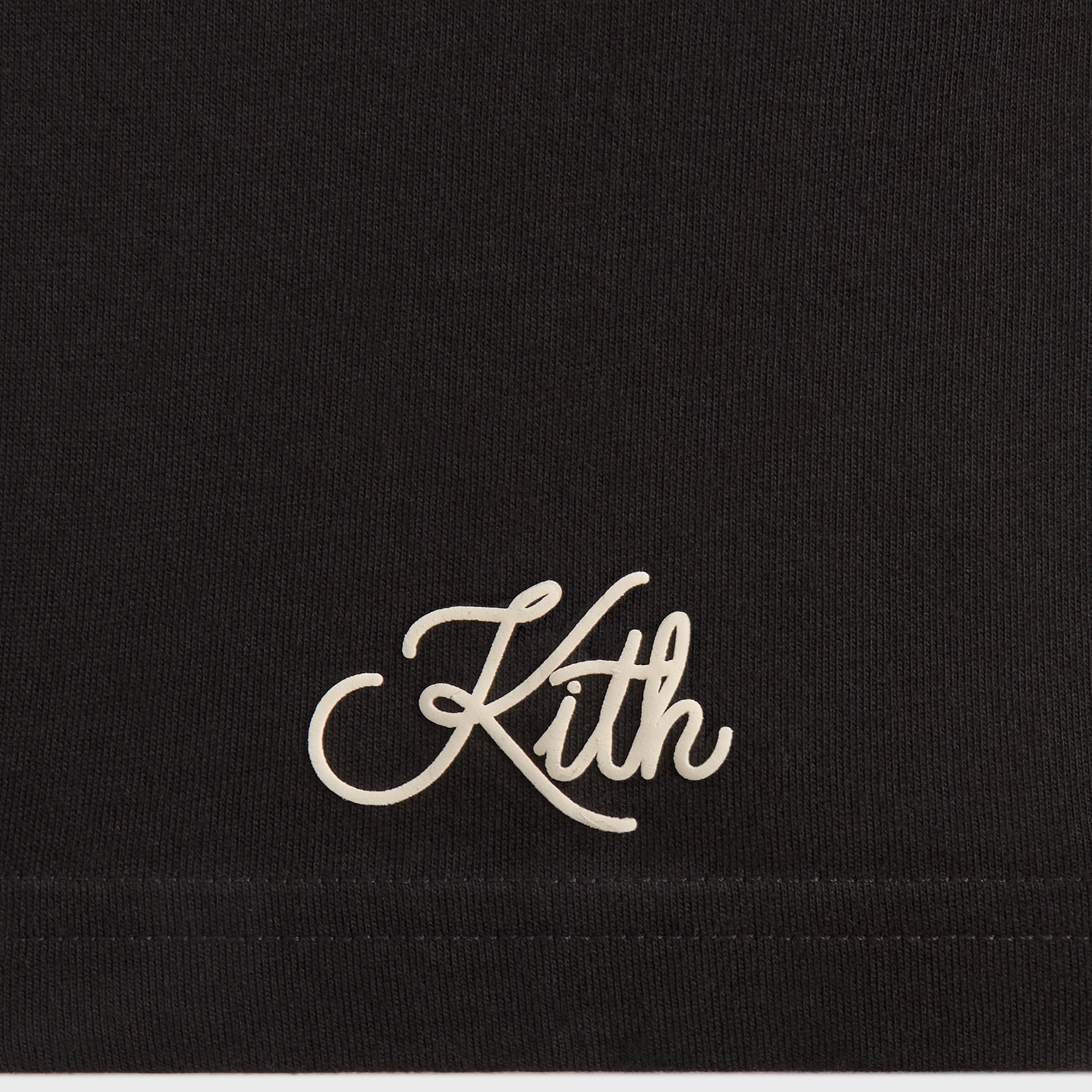 Kith Women Mockneck Vintage NY Apple Tee - Black