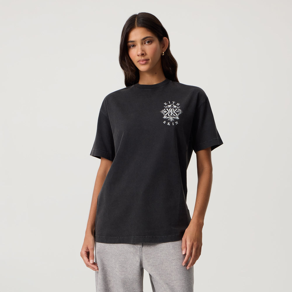 Kith Women Vintage Western Kith & Kin Tee - Black