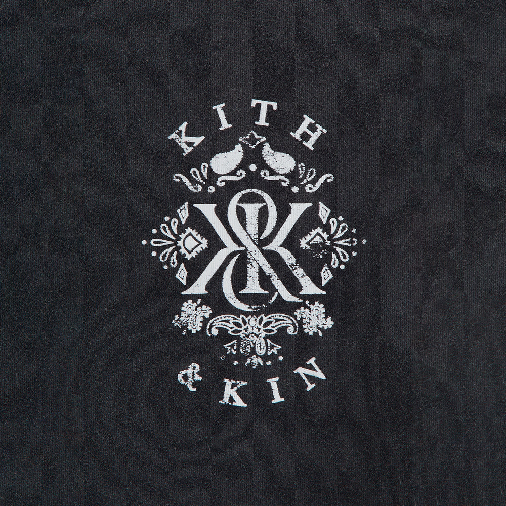 Kith Women Vintage Western Kith & Kin Tee - Black