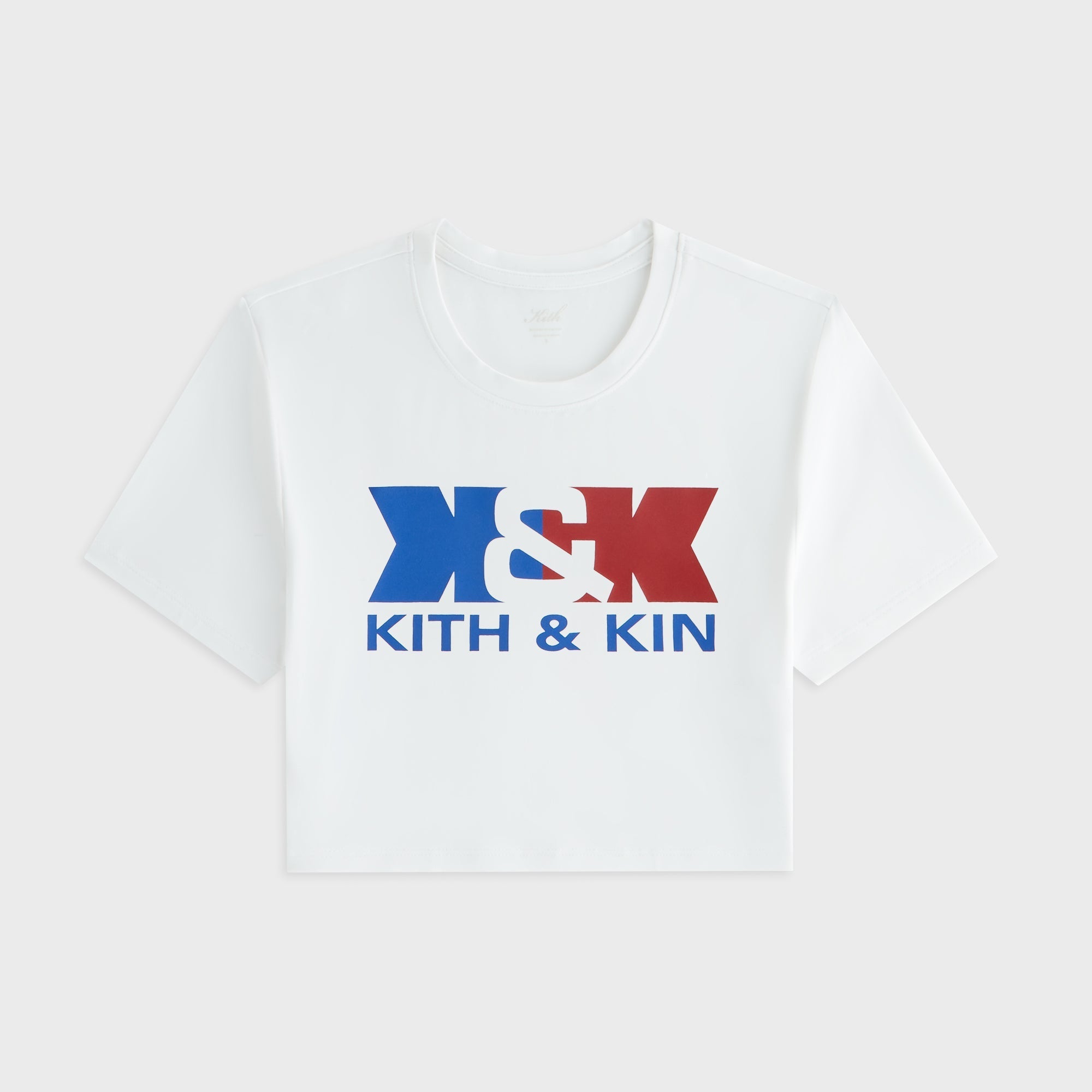 Kith Women Misha Crop Kith & Kin Sport Tee - White
