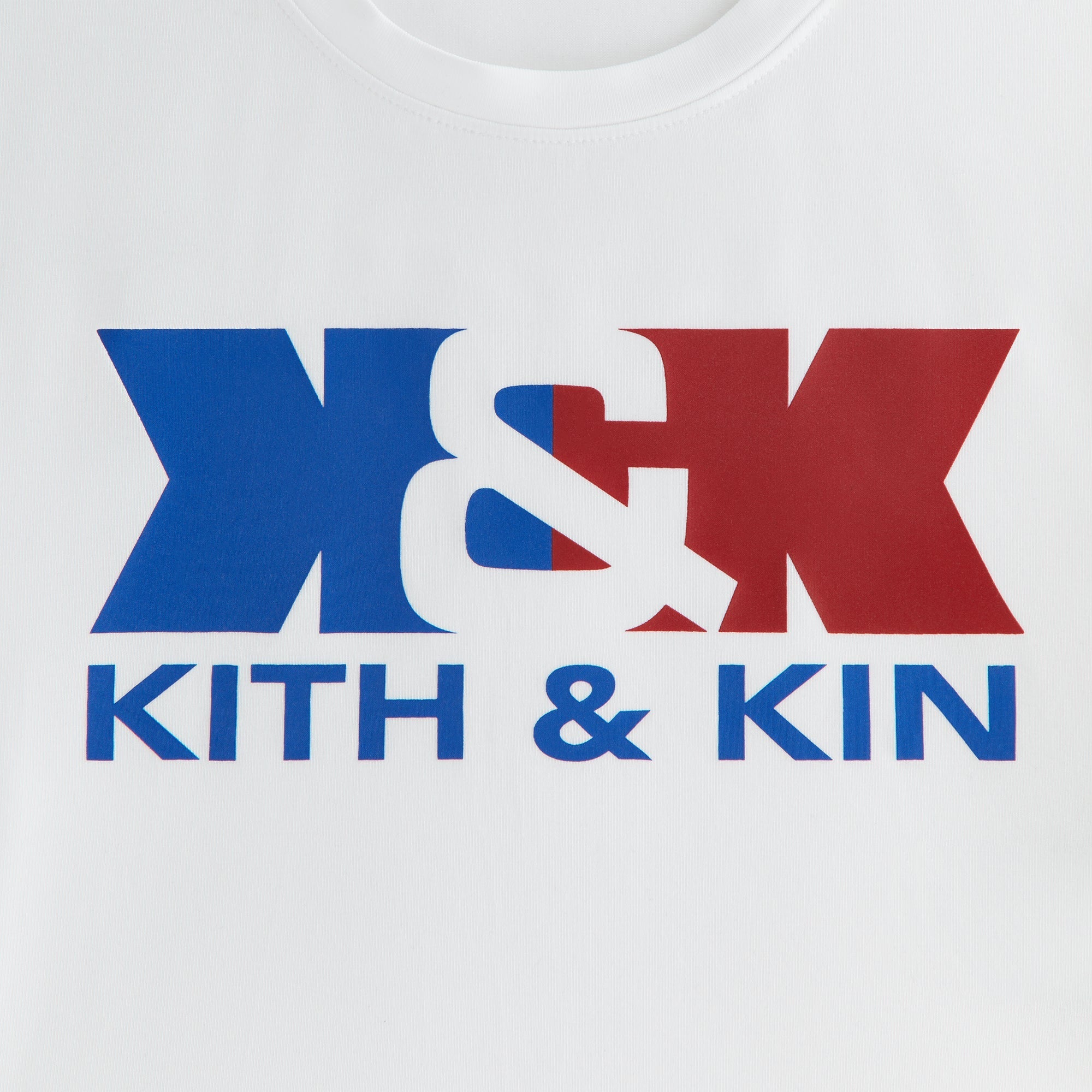 Kith Women Misha Crop Kith & Kin Sport Tee - White