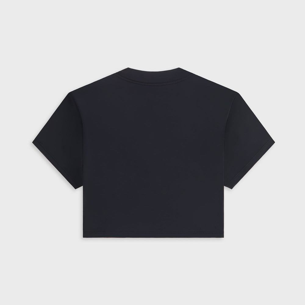 Kith Women Misha Crop Speed Logo Tee - Black