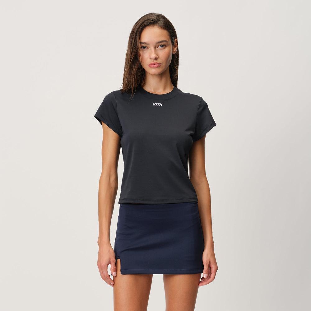 Kith Women Active Mulberry Vintage Tee - Black