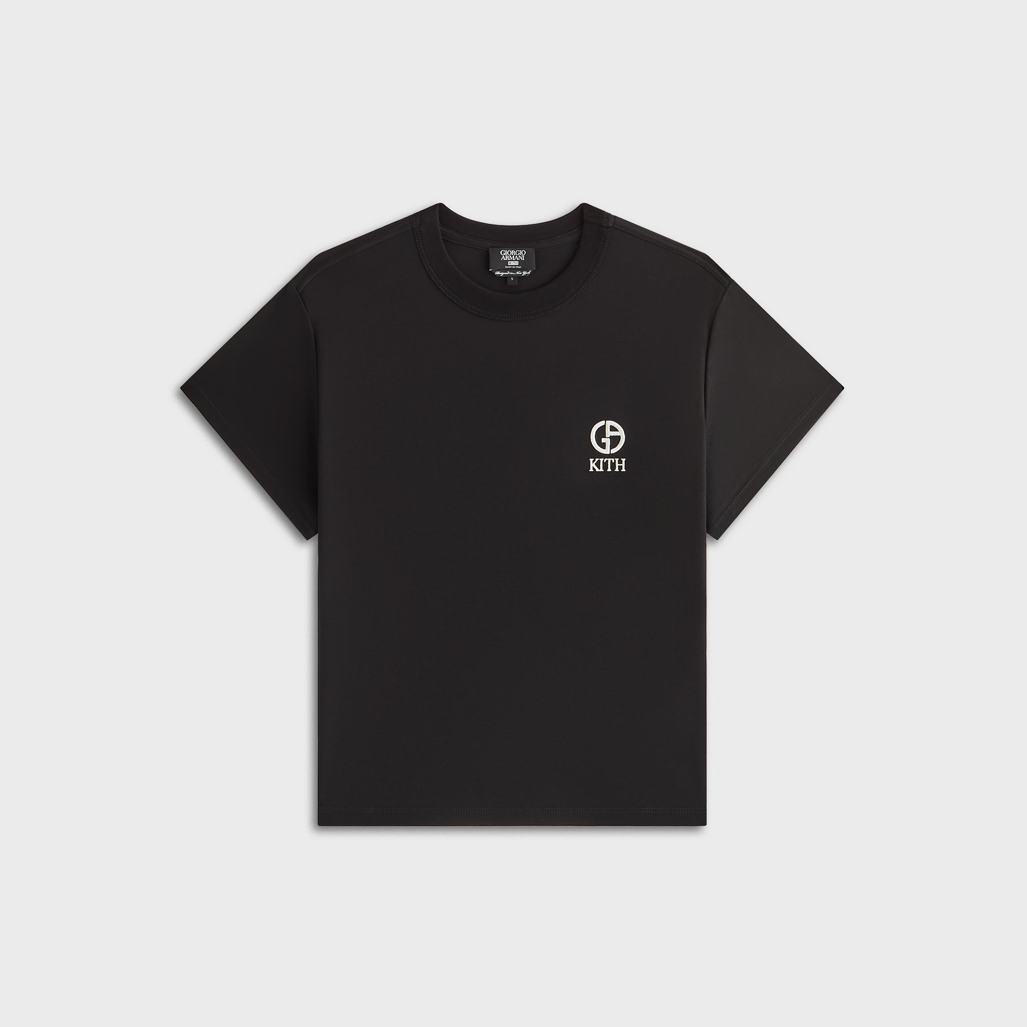Giorgio Armani & Kith Women Mulberry Vintage Tee - Black