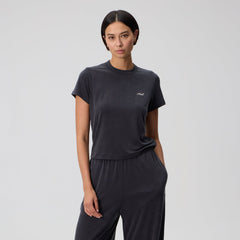 Kith Women Mulberry Vintage Cupro Tee - Black