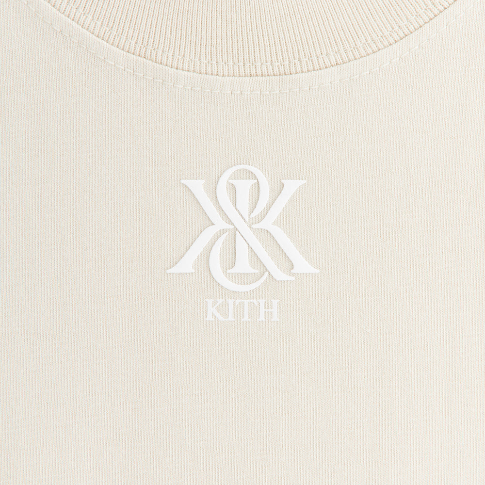 Kith Women Mock Neck Vintage Tee - Grain