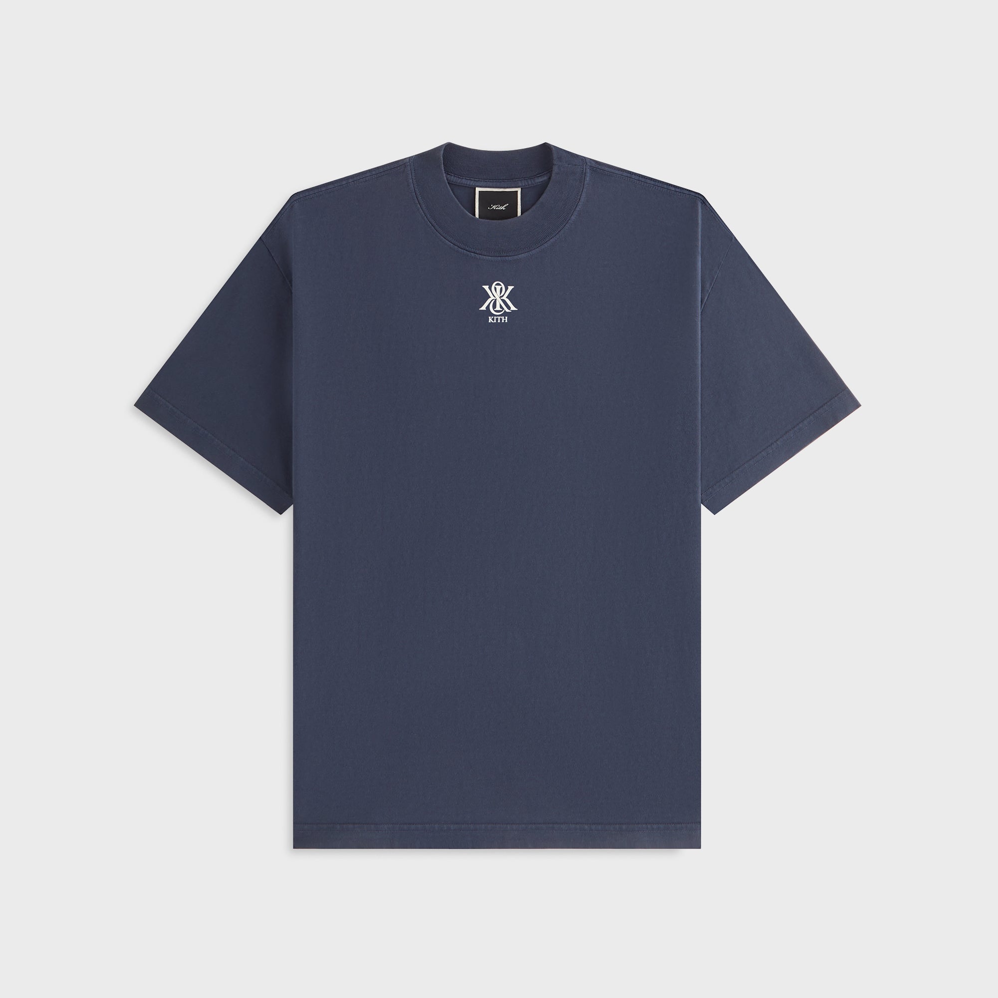 Kith Women Mock Neck Vintage Tee - Nocturnal