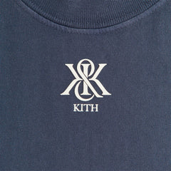 Kith Women Mock Neck Vintage Tee - Nocturnal