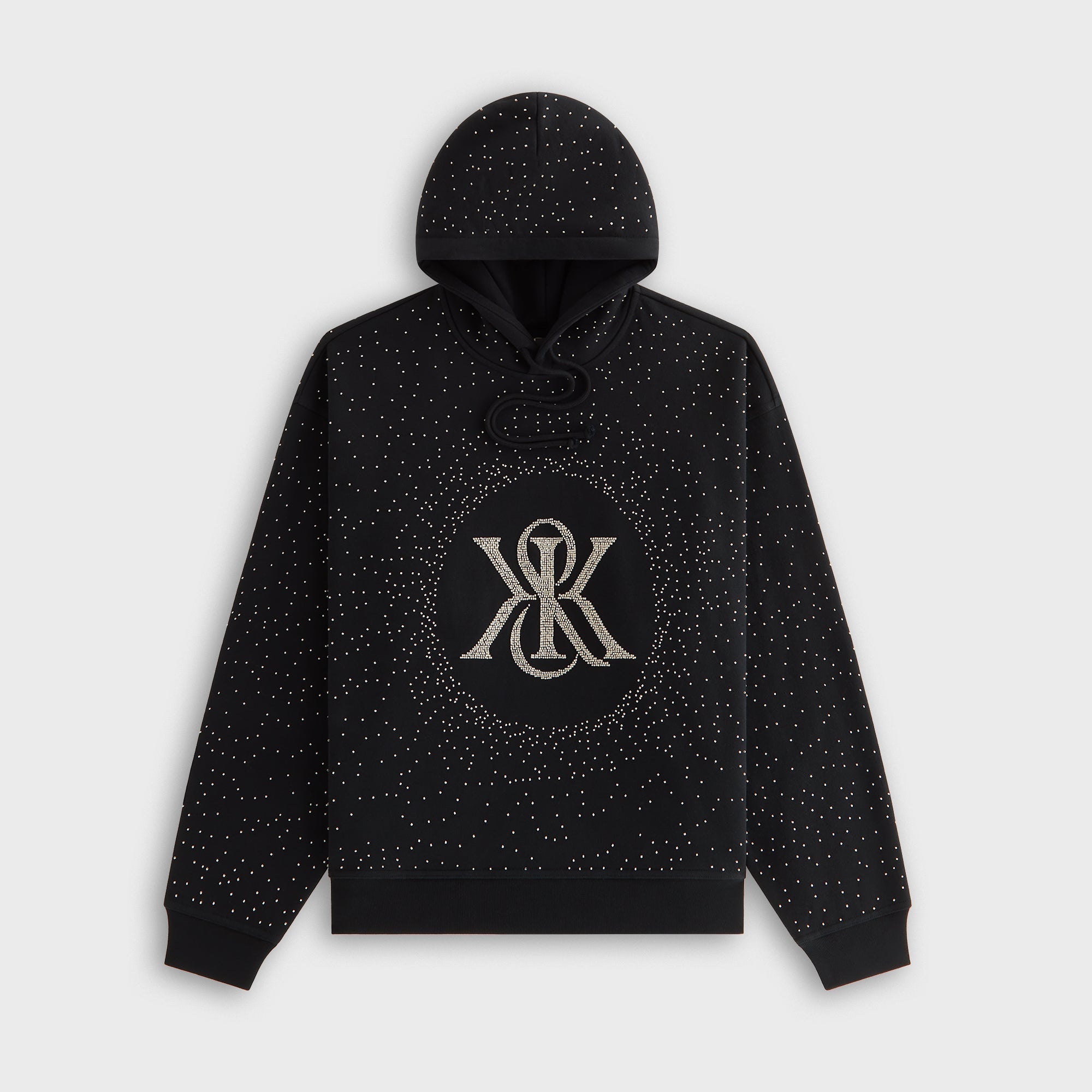 Kith Women Maverick Beaded Crest Hoodie - Black