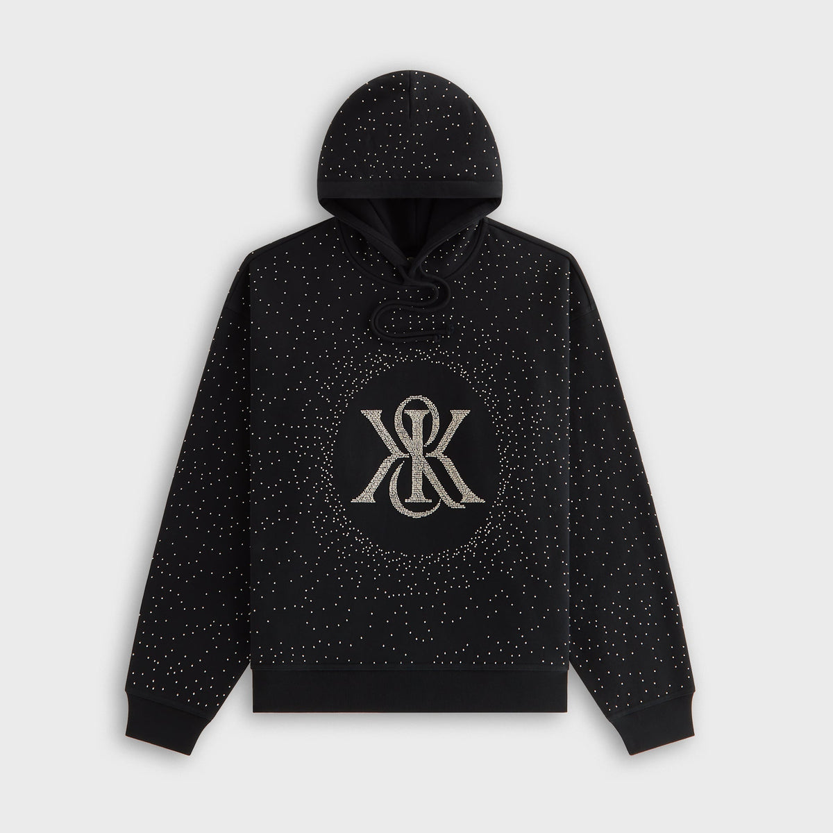 Kith Women Maverick Beaded Crest Hoodie - Black