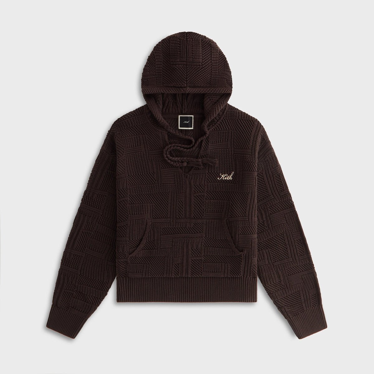 Kith Women Celyse II Patchwork Sweater Hoodie - Incognito