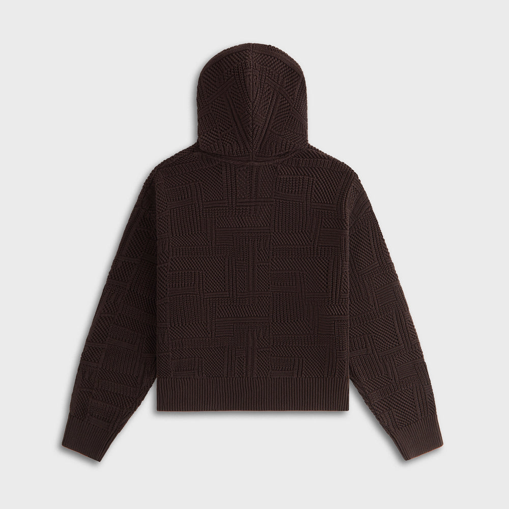 Kith Women Celyse II Patchwork Sweater Hoodie - Incognito