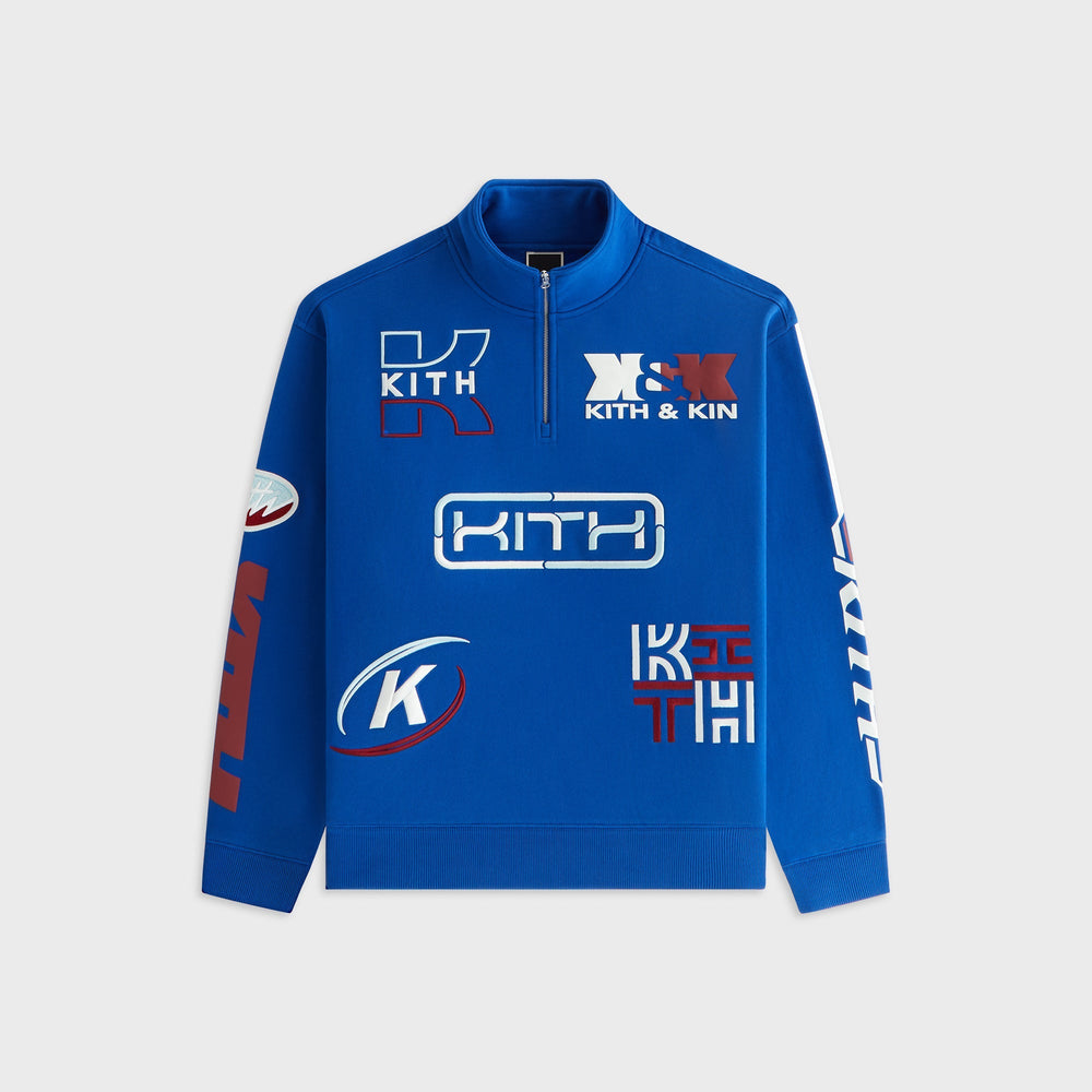 Kith Women Hunter III Sport Logo Quarter Zip - Current