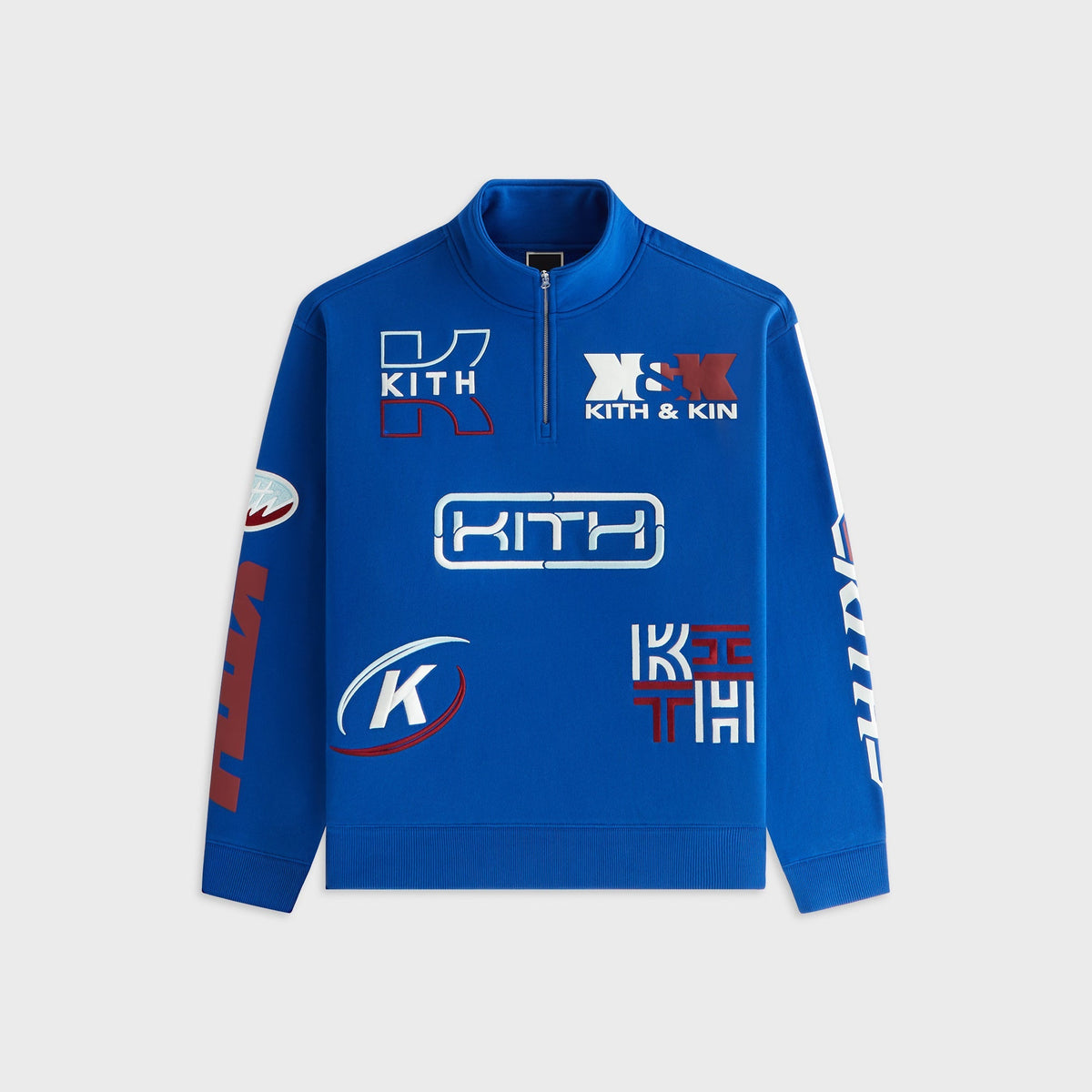 Kith Women Hunter III Sport Logo Quarter Zip - Current