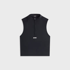 Kith Women Peryn Panelled Half Zip Tank - Black