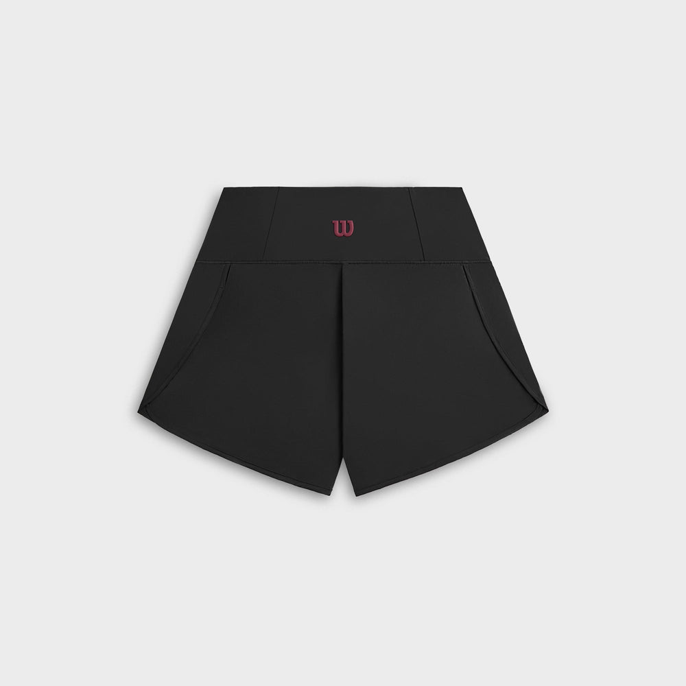 Kith Ivy for Wilson Women's Lined Split Court Short - Black