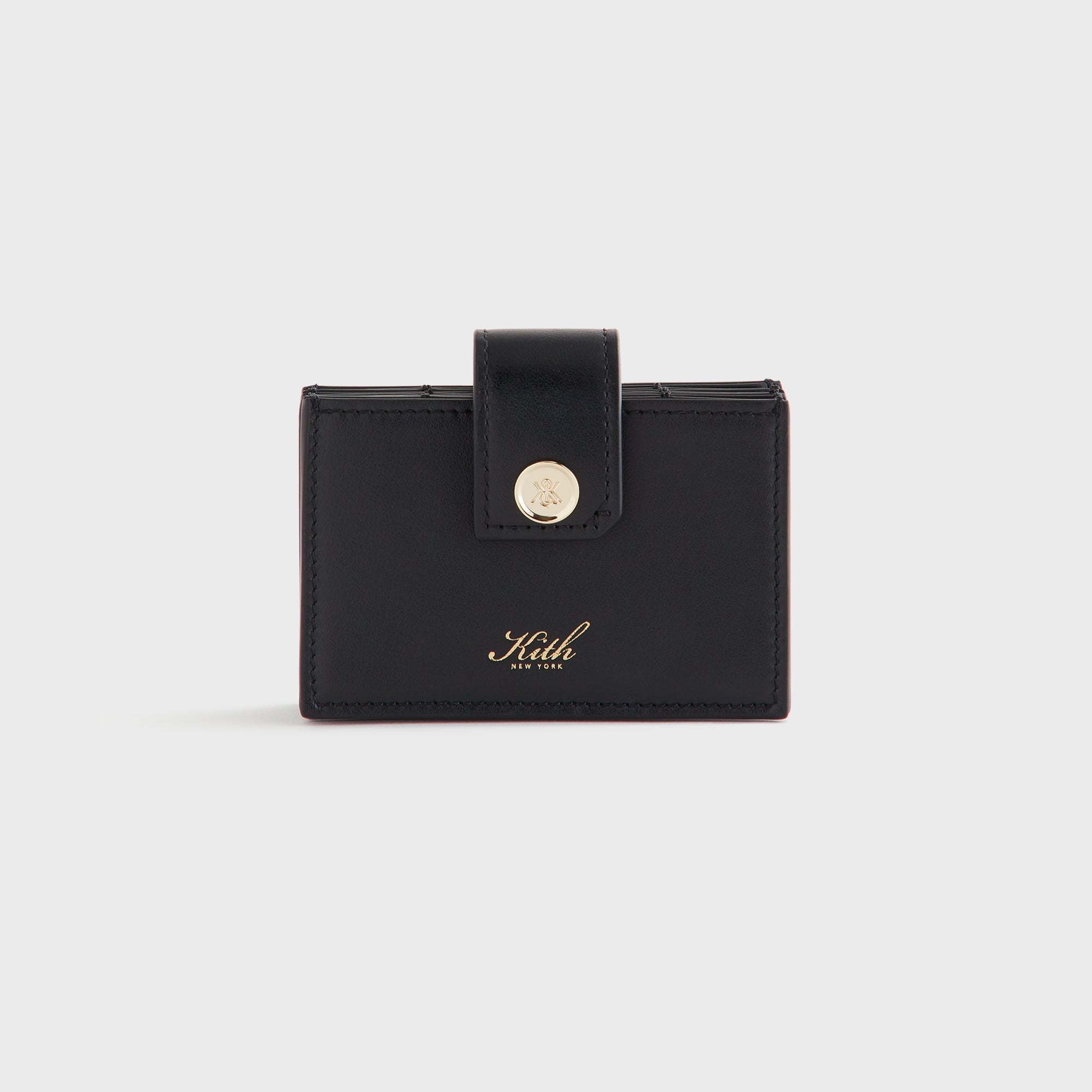 Kith Women Notch Accordion Wallet - Black