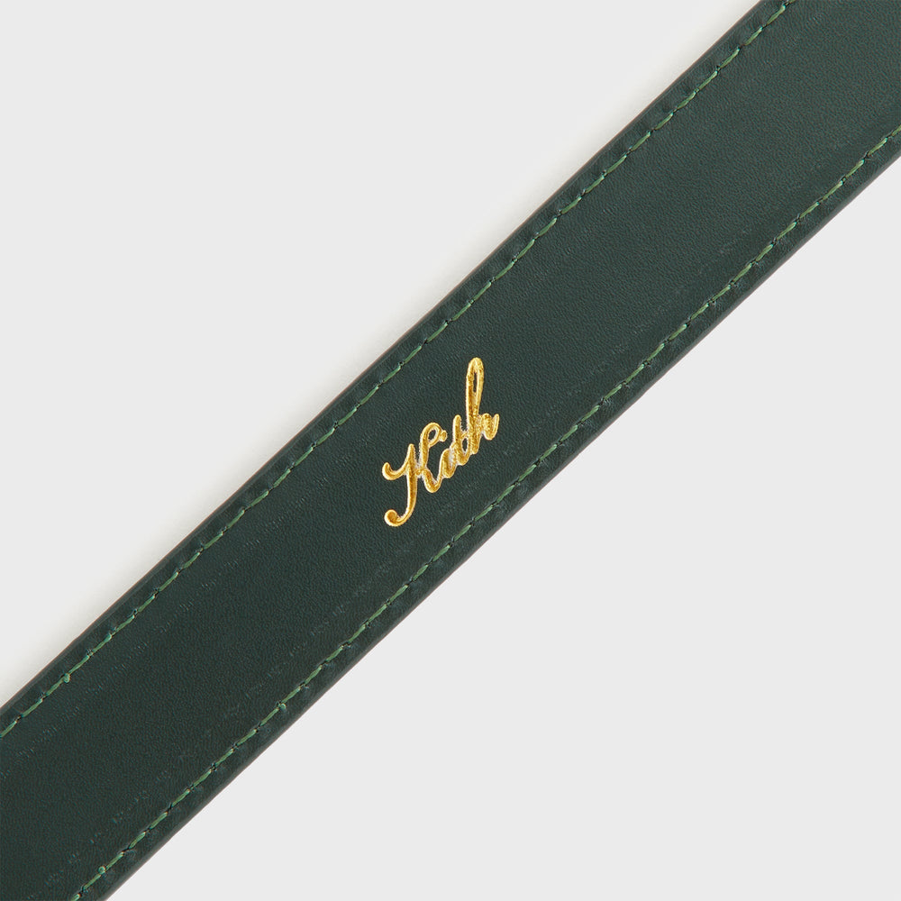 Kith Women Monogram Debossed Suede Belt - Stadium
