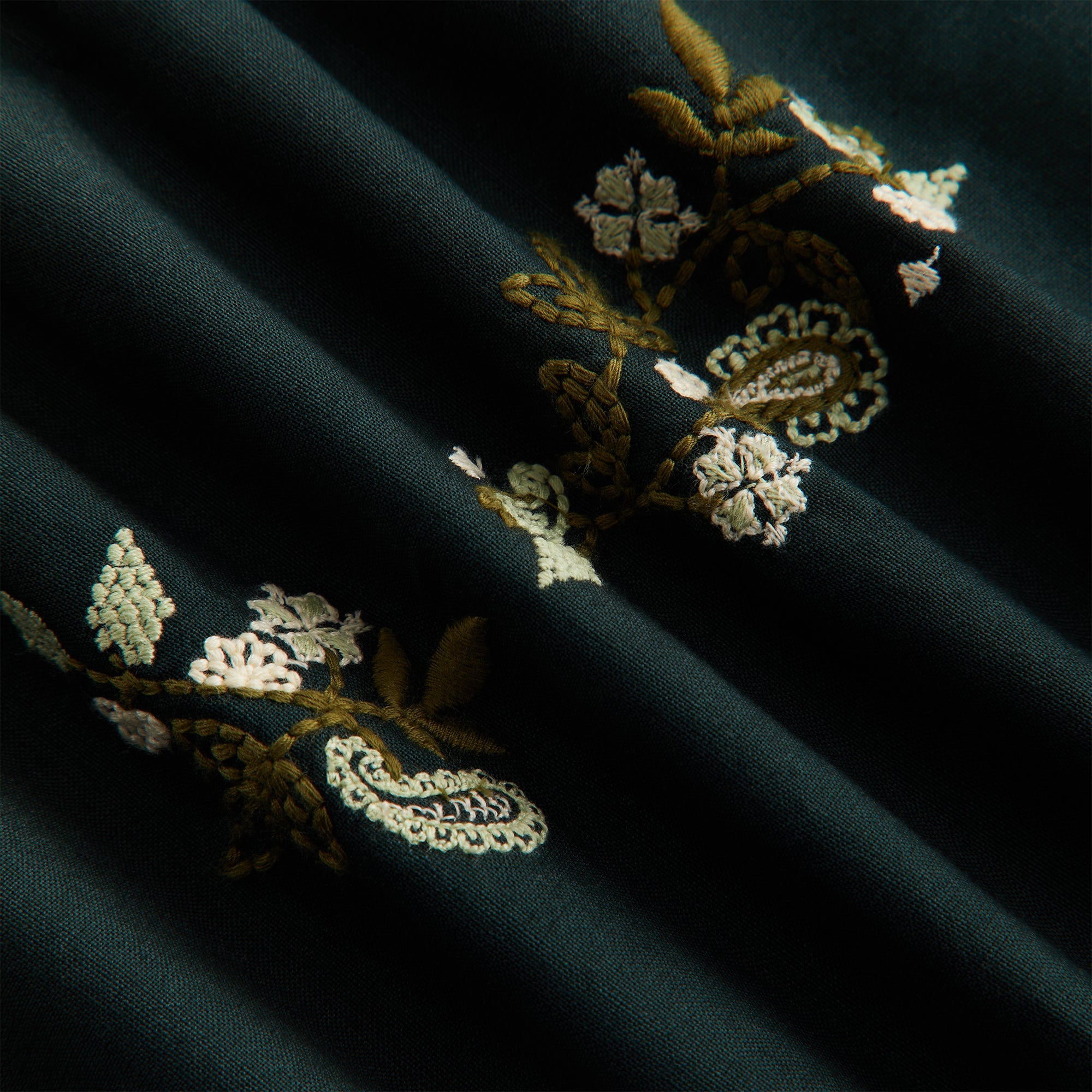 Kith Kids Novelty Thompson Camp Collar Shirt - Stadium