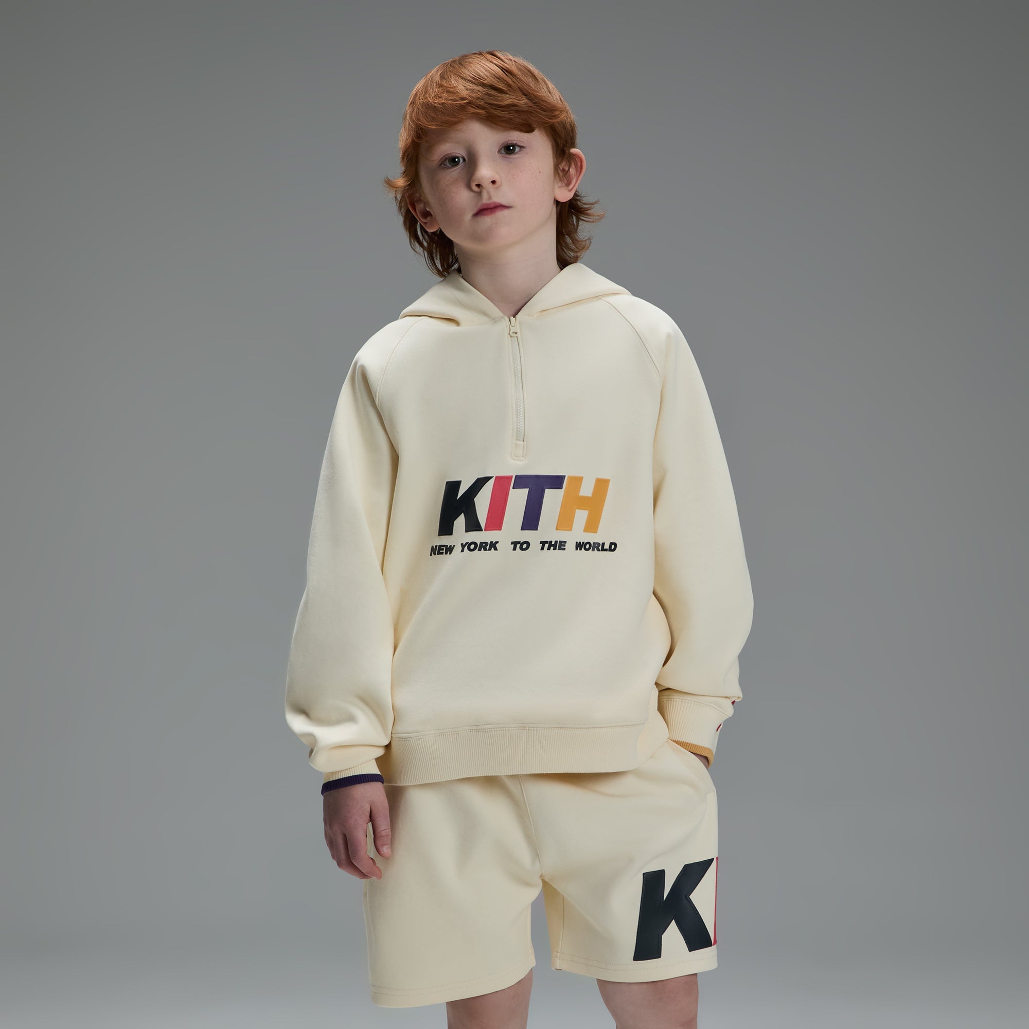Kith Kids New York Liam Short - Sandrift