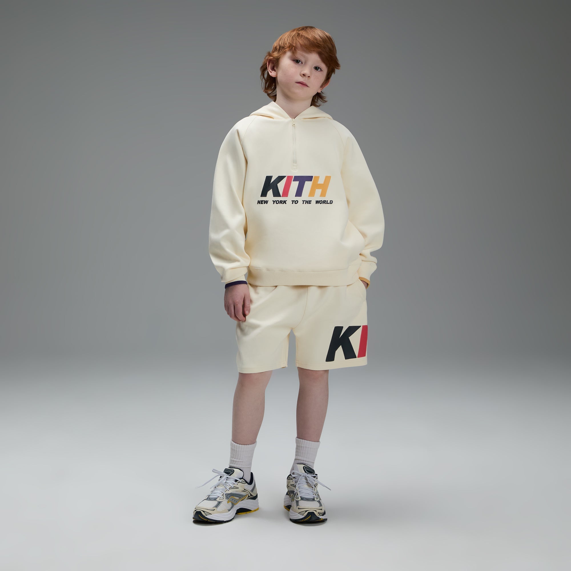Kith Kids New York Liam Short - Sandrift