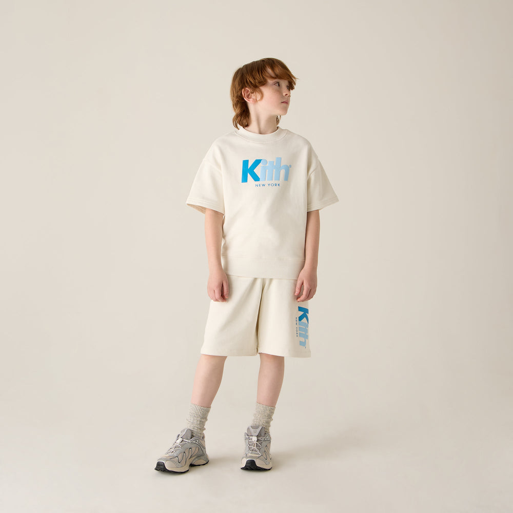 Kith Kids Nelson Short Sleeve Crewneck - Silk